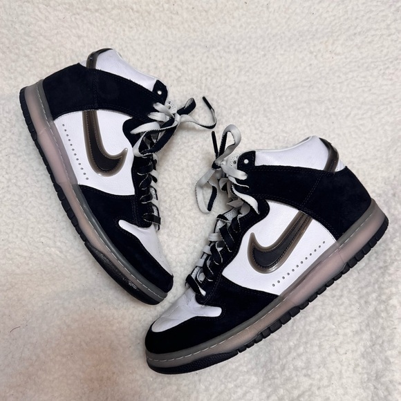 Nike Dunk High Slam Jam White/Black - M8 - Picture 1 of 6